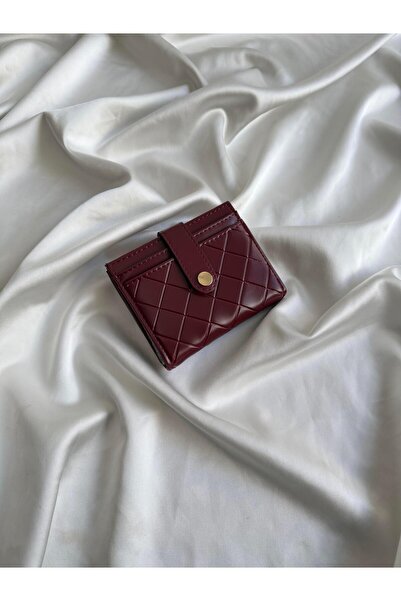 Mia Collection Portofel Model 8 Roșu Claret