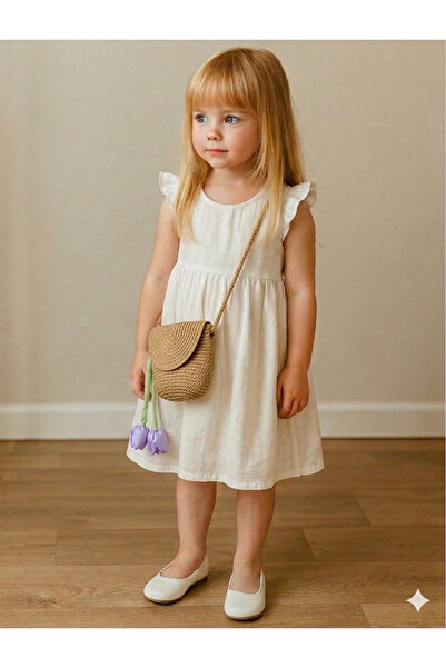 HİMENİSA Лялели сламена дамска чанта