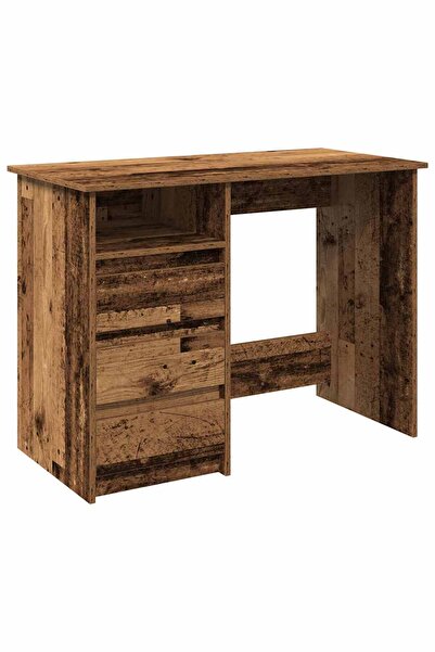 vidaxl Birou din lemn vechi 102x50x75 cm din lemn prelucrat