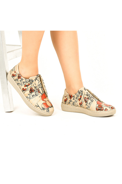 Streetfly Πολύχρωμο με τύπωμα Αθλητικό παπούτσι