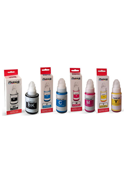 Proprint Photoink Canon G4410 4 Renk Mürekkep 135 ML - 70 ML GI-490