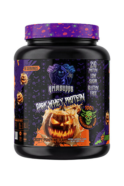 Grimsupps Dark Whey Protein – Balkabağı Kreması Aromalı 528g 16 Servis