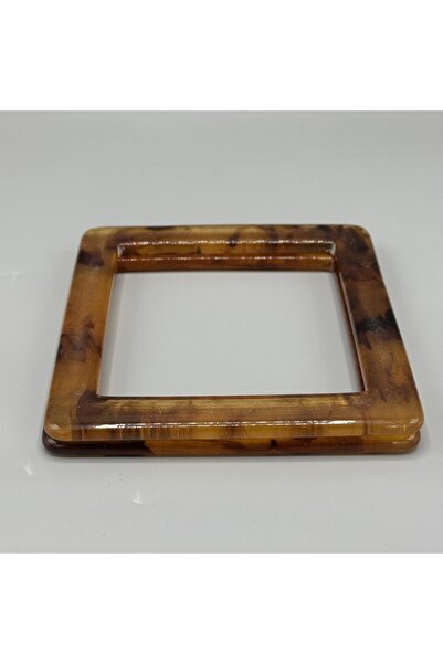 Aynalı Kare acrilic Sap Galben deschis