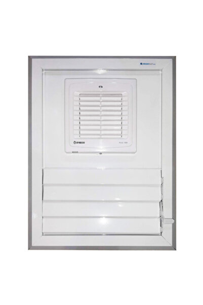 Blauberg Auto 100 Fanlı Menfez (98m³/h) PANJURLU FAN 35X45 CM