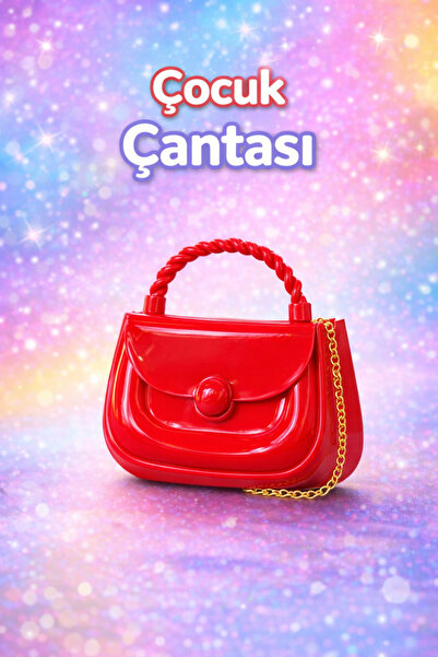 Selvira Kız Çocuk Çantası Parlak El Çantası Mini Şık Günlük Omuz Askılı Çocuk...