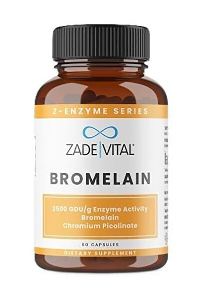 Zade Vital Bromelain ve Krom Pikolinat (bromelin) 60 Kapsül