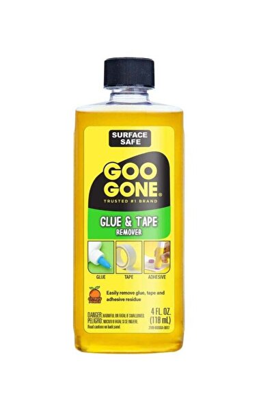 Goo Gone Glue & Tape Remover 4 Ounce - Removes Adhesives Stickers Crayon Gum ...