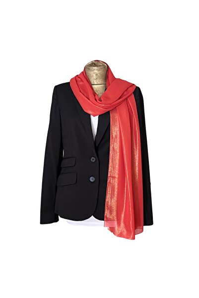 EDİRNE KIRMIZISI Gold 75 X 200 cm Shawl