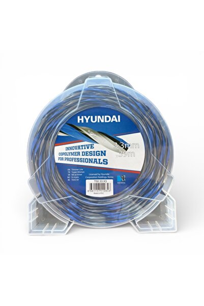 Hyundai Super Triple Tırpan Misinası 3.3 mm 39 m – Kopolimer Profesyonel Misina