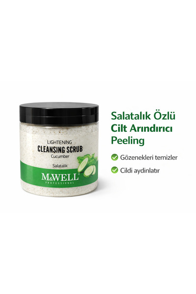 M&Well Peeling Scrub Maske Salatalık Özlü 500ml