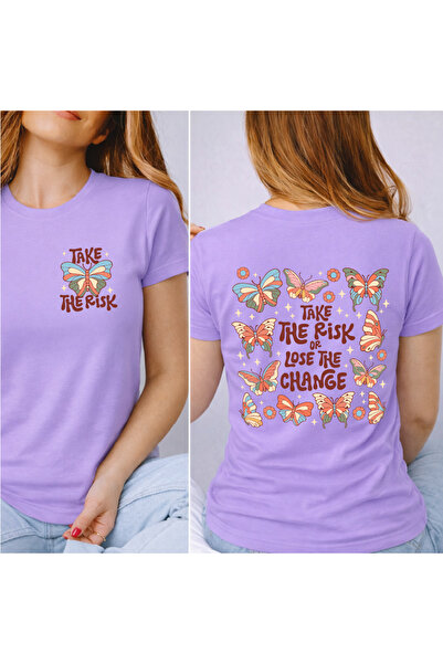 Kartier Tricou Dama Lila Take the risk