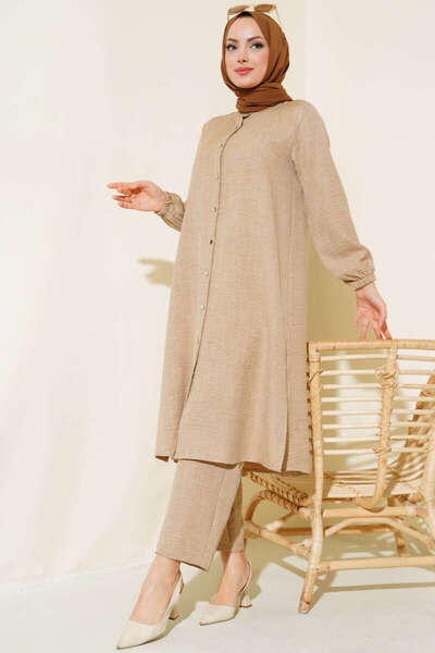 VOLT CLOTHİNG Hakim Collar Buttoned Double Suit