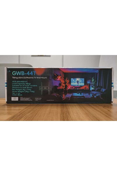 Grabit - Wall Mount Bracket for 23-55 inch TVs - Tilt - Black