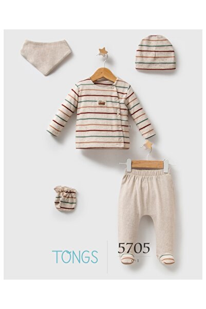 Tongs مجموعة زيبين الملونة المكونة من 5 قطع!