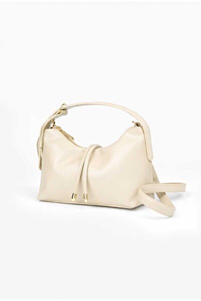 ÖZÜM ÇANTA Women's Shoulder Bag Cream