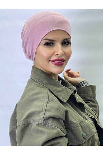 ALDAIYR Hijab Elastic Non-Slip Seamless Snap-On Marine Cap Practical Bonnet