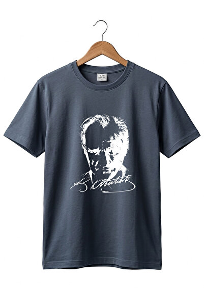 WİDİ Unisex Βαμβάκι Απριλίου Μουστάφα Κεμάλ ΑΤΑΤΟΥΡΚ με τύπωμα 29 Οκτωβρίου Κ...