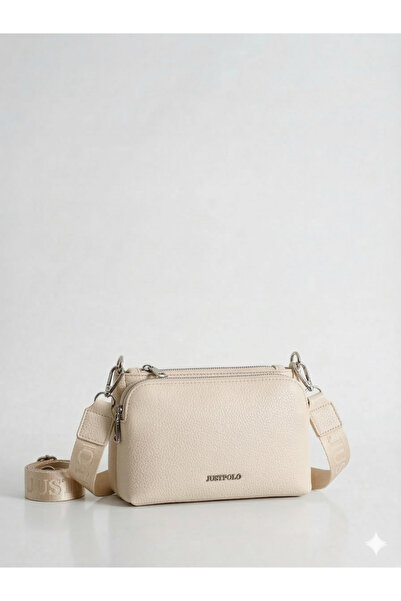 GALB Original Justpolo Small Size 3-Compartment Soft Leather Shoulder Bag 7035