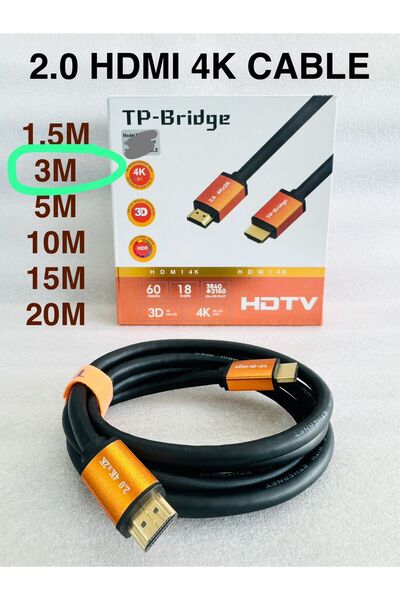 TP-BRIDGE TP-Bridge 3-meter high-definition 4K HDMI cable
