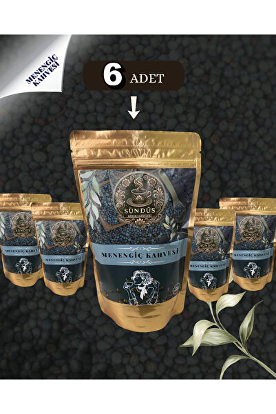 sündüs hanım kahveleri قهوة مينينجيتش 200 جرام × 6 قطع