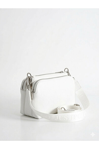 GALB Original Justpolo Small Size 3-Compartment Soft Leather Shoulder Bag 7035