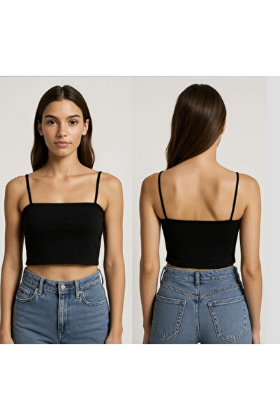 ACAR TAKI حمالة صدر مع دعم للصدر وحزام من القماش CR بقصة قصيرة CR8067 - أسود ...