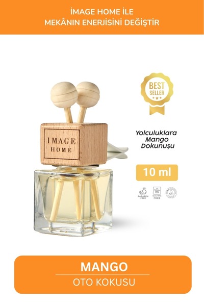 İMAGE HOME Çubuklu Oto Kokusu Mango 10ml