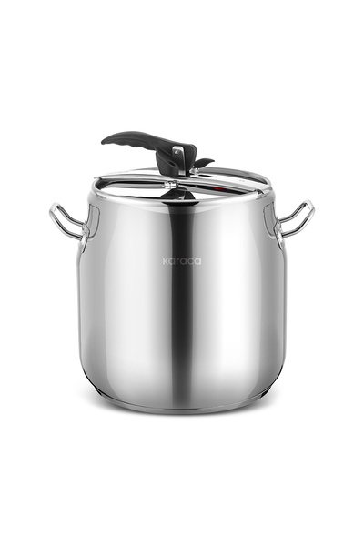 Karaca Heybeli Stainless Large Leather N Pressure Cooker 24 L