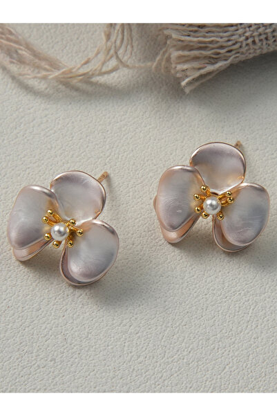 Take Two By Styli Floral Earrings