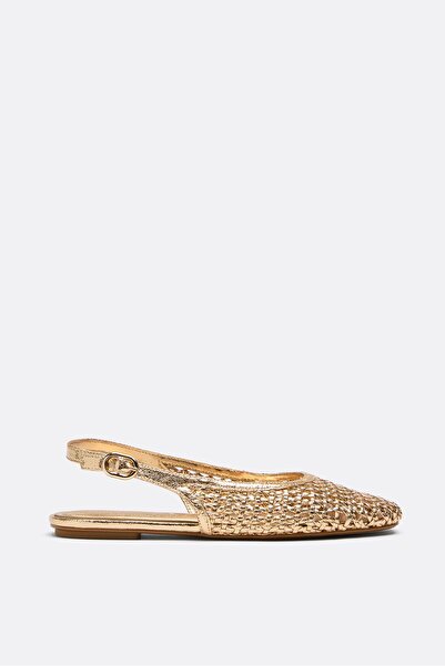 Stradivarius Örgü espadril babet