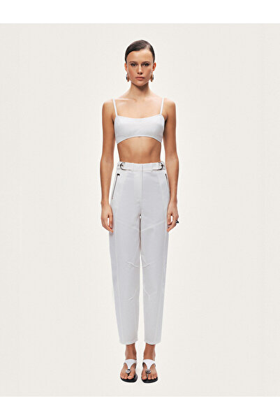 Nocturne Kemer Detaylı Yüksek Bel Pantolon