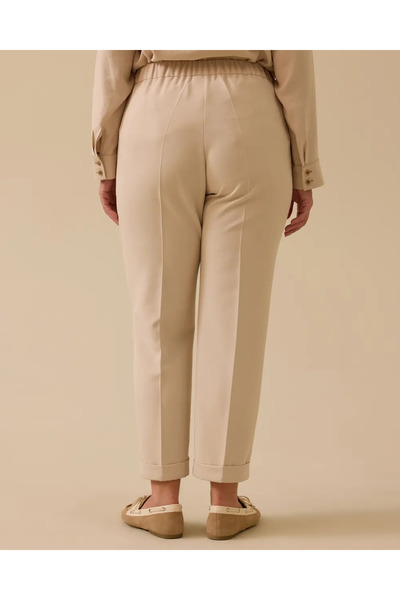 Gala-Xi Панталони с двойни плисета и джобове в голям размер