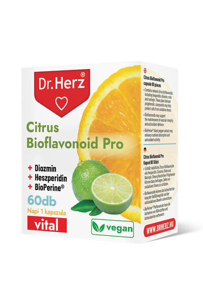 Dr Herz Vegan capsules with bioflavonoids Citrus Bioflavonoid Pro 60 pcs