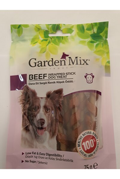 Gardenmix PATİLİMARKET köpek ödülü dana eti sargılı kemik 75 gr