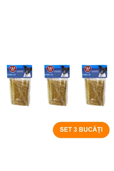 Redist Oase din piele brută presată TAF Pets 12,5 cm (pachet de 3)