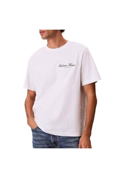 Calvin Klein Tricou 20S ΜΑΡΤΙΟΣ ΓΡΑΦΙΚΗ ΕΠΟΧΙΑΚΗ ΜΟΔΑ