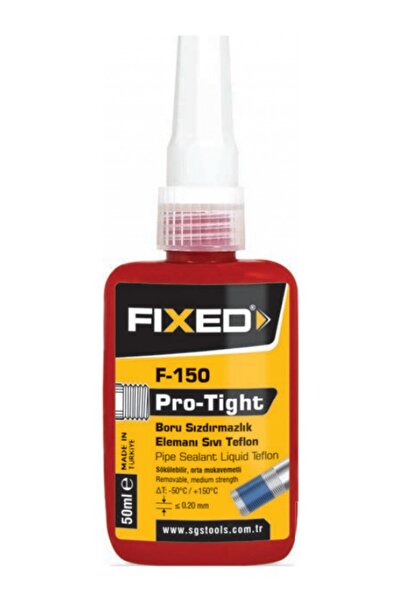 FIXED F151 Pro-Tight Sökülebilir Orta Mukavemetli Boru Sızdırmazlık Elemanı 250ml