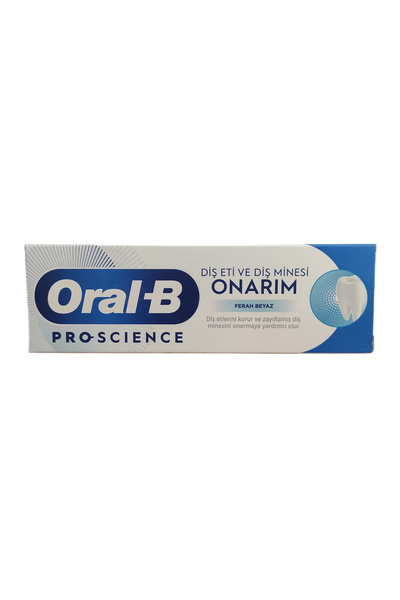 Oral-B DİŞ ETİ VE DİŞ MİNESİ ONARIM FERAH BEYAZ DİŞ MACUNU 75 ML
