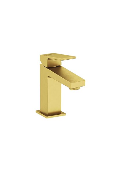 Artema Minimax Square Lavabo Bataryası Fırçalı Altın A4372025