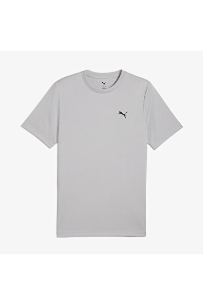 Puma Essentials Small Logo Poly Bărbați Gri tricou