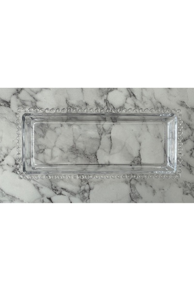 Glass In Love Beaded Glass Presentation Plate