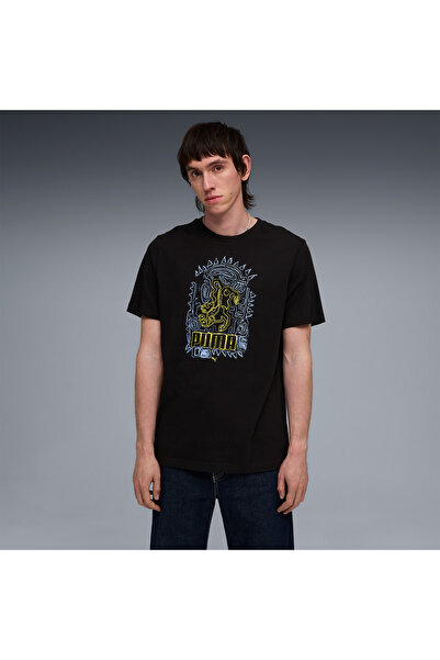 Puma Graphic Men's Black T-Shirt
