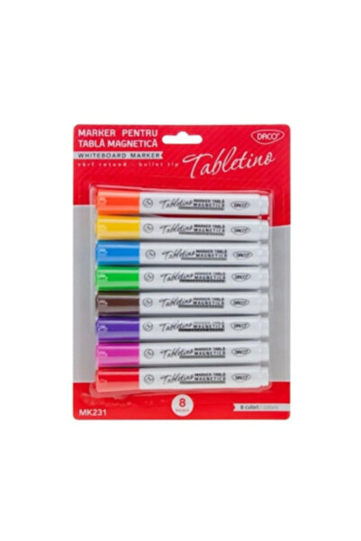 daço MAGNETIC WHITEBOARD MARKER SET 8 DACO MK 231