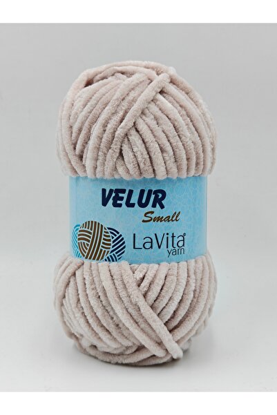 LaVita Yarn LaVita Velur Small Kadife El Örgü İpi %100 Polyester 50gr (4140 T...