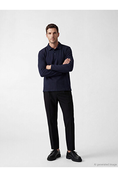 LC Waikiki بنطلون تشينو رجالي من Peak New Season ذو مقاس قياسي