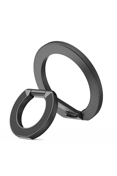 Tech-Protect MMR400 MagSafe Magnetic Phone Ring Holder Stand, Black
