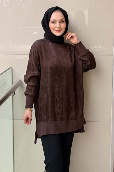 Nuss Ribanalı Jakar Tunik