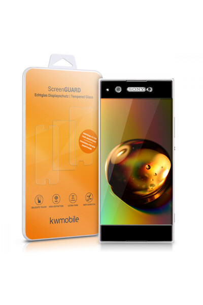 KWmobile Screen protector for Sony Xperia XA1 Ultra, kwmobile, Front, Black, ...
