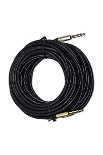 chester 10 Metre 6.35 mm to 6.35 mm Ses Kablosu - Çivi Jak Enstrüman ve Amfi ...