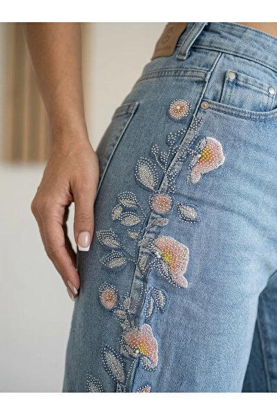 Zaira Women's Flared Jeans Katia Blue #A1414